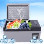 ⁦MXMMUB Portable Refrigerator, 16.5L Large Capacity Anti vibration Fridge Freezer Electric Cooler with Digital Temperature Control Panel, for Home Travel, Car, SUVs, Station Wagons⁩ - الصورة ⁦9⁩
