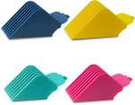 LAVEST 4 Professional Extra Long Hair Clipper Guards Cutting Guides Fits for Most Wahl Clippers, Color Coded Clipper Combs Replacement - 1.25", 1.5", 1.75" & 2" (#10, 12, 14, 16）