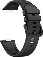 ⁦NESLIN Band Compatible with Huawei Watch Fit 4/4 Pro 2025/Fit 3 Strap with Colorful Buckle, Breathable Silicone Soft Band Comfortable Strap Replacement for Huawei Watch Fit 4/4 Pro Men Women⁩ - الصورة ⁦2⁩