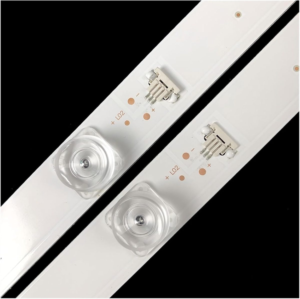 ⁦SHYHHTS 2pcs/set 527mm 6V Led Tv Backlight Bar for Can/t.v 32inch 32HR332M05A1 V3 HR-3650-04145 C32KD210 C32KD110⁩ - الصورة ⁦2⁩