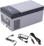 ⁦MXMMUB Portable Refrigerator, 16.5L Large Capacity Anti vibration Fridge Freezer Electric Cooler with Digital Temperature Control Panel, for Home Travel, Car, SUVs, Station Wagons⁩ - الصورة ⁦6⁩