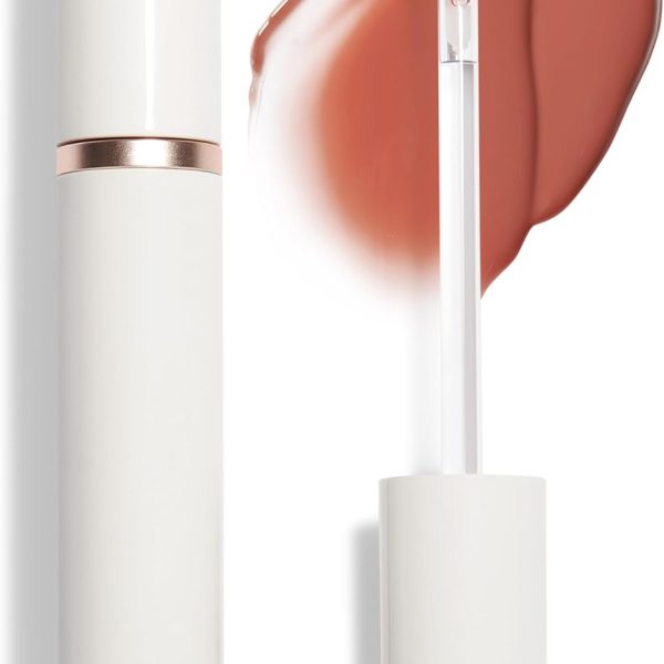 hince Mood Enhancer Water Liquid Glow - Non-Sticky & Waterproof Lip Stain for Women - Long Wearing Lip Gloss for Natural and Glass Glow - Moisturizing Liquid Makeup, 0.16 fl.oz. (RARE MOMENT)