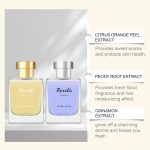 ⁦Pheromone Cologne for Men And Women, Men Perfume Cologne, Long-Lasting Pheromones Spray, Warm and Sunny Men's Perfume, Natural And Fresh Without Pungent, Eau De Parfum Floral And Fruity Perfume(2 Pcs)⁩ - الصورة ⁦5⁩