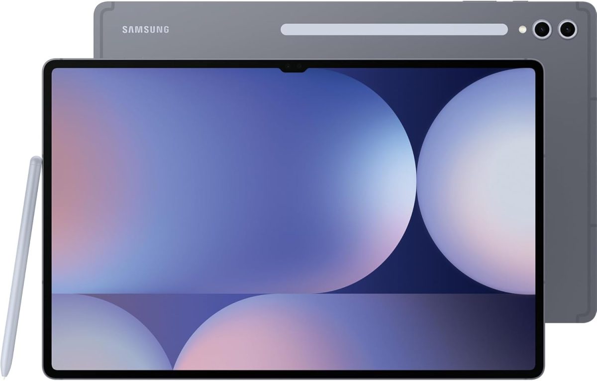 ⁦Samsung Galaxy Tab S10 Ultra Tablet Android 14 512 GB 36.99 cm 14.6 Inch Dynamic AMOLED 2X 2960 x 1848 microSD Slot Moonstone Grey⁩ - الصورة ⁦2⁩
