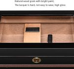 ⁦Smoking Cigar Humidor Cedar Wood Humidor Portable Moisturizing Cigarette Case Protect The Cigar Box Decorative Box Wauyan⁩ - الصورة ⁦5⁩