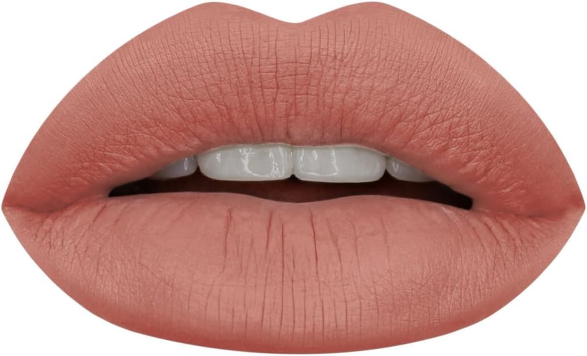 ⁦Huda Beauty Liquid Matte Ultra-Comfort Transfer-proof Lipstick - Wifey, Honey Beige⁩ - الصورة ⁦3⁩
