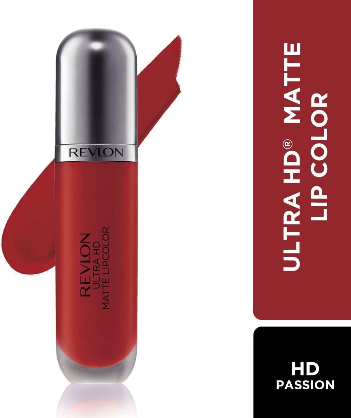 ⁦Revlon Ultra HD Matte Lipcolor - 0.2 oz, No.635 Passion⁩ - الصورة ⁦2⁩