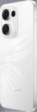⁦Oppo Reno13 Dual-SIM 256GB ROM + 12GB RAM (GSM Only | No CDMA) Factory Unlocked 5G Smartphone (White) - International Version⁩ - الصورة ⁦3⁩