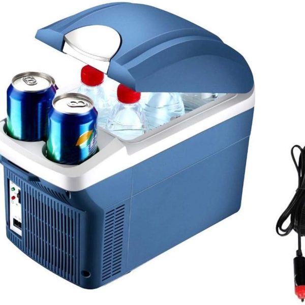 EIOZIEEY Beverage refrigerator 8L Mini Fridge Portable Cooling& Warming Refrigerators Freezer Insulation Box Dual Use For Car Home Office Outdoor Picnic Travel(Car use)