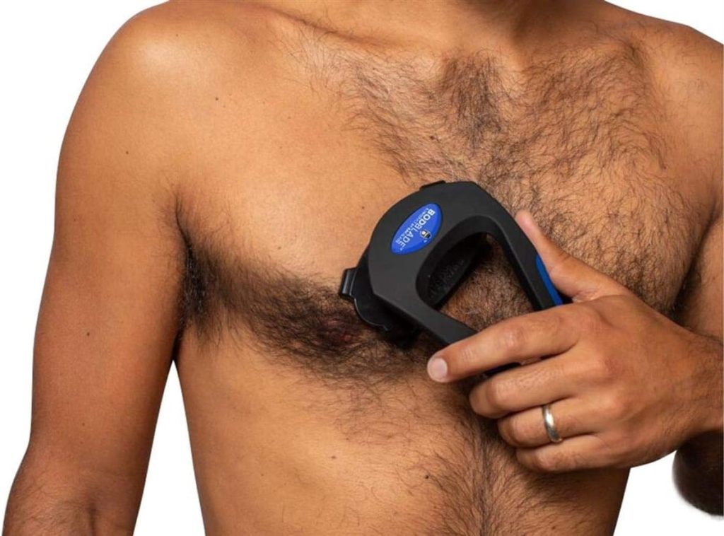 bakblade Grooming Co. - Bodblade - Ergonomic Body Shaver For Shaving Chest, Arms And Stomach Region 1 Count (Pack Of 1)