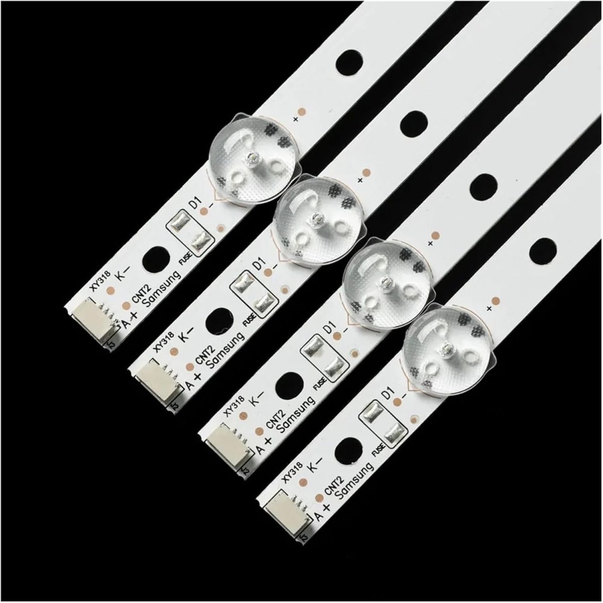 ⁦840mm 3V Led Backlight Strips For GC43D08-ZC22AG UA43NU6000JXXZ UA43NU6900 UA43NU6000J 430043 UN43j5200AF UN43J5202AF UN43j5202⁩ - الصورة ⁦3⁩