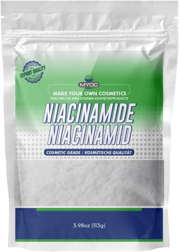 MYOC Niacinamide -3.9oz Pure Niacinamide Powder, Niacinamide Powder Cosmetic Grade, DIY Niacinamide Powder for Serum & Cream