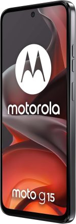 ⁦Motorola Moto G15 Dual-SIM 512GB ROM + 8GB RAM (GSM Only | No CDMA) Factory Unlocked 4G/LTE Smartphone (Gravity Grey) - International Version⁩ - الصورة ⁦3⁩