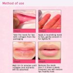 ⁦Jakuva 30 Pack Pink Collagen Crystal Lip Masks Lip Plumper Masks Gel Patch Lip Masks Moisturizing Lip, Remove Dead Skin Anti Chapped & Anti-Aging (Pink)⁩ - الصورة ⁦6⁩