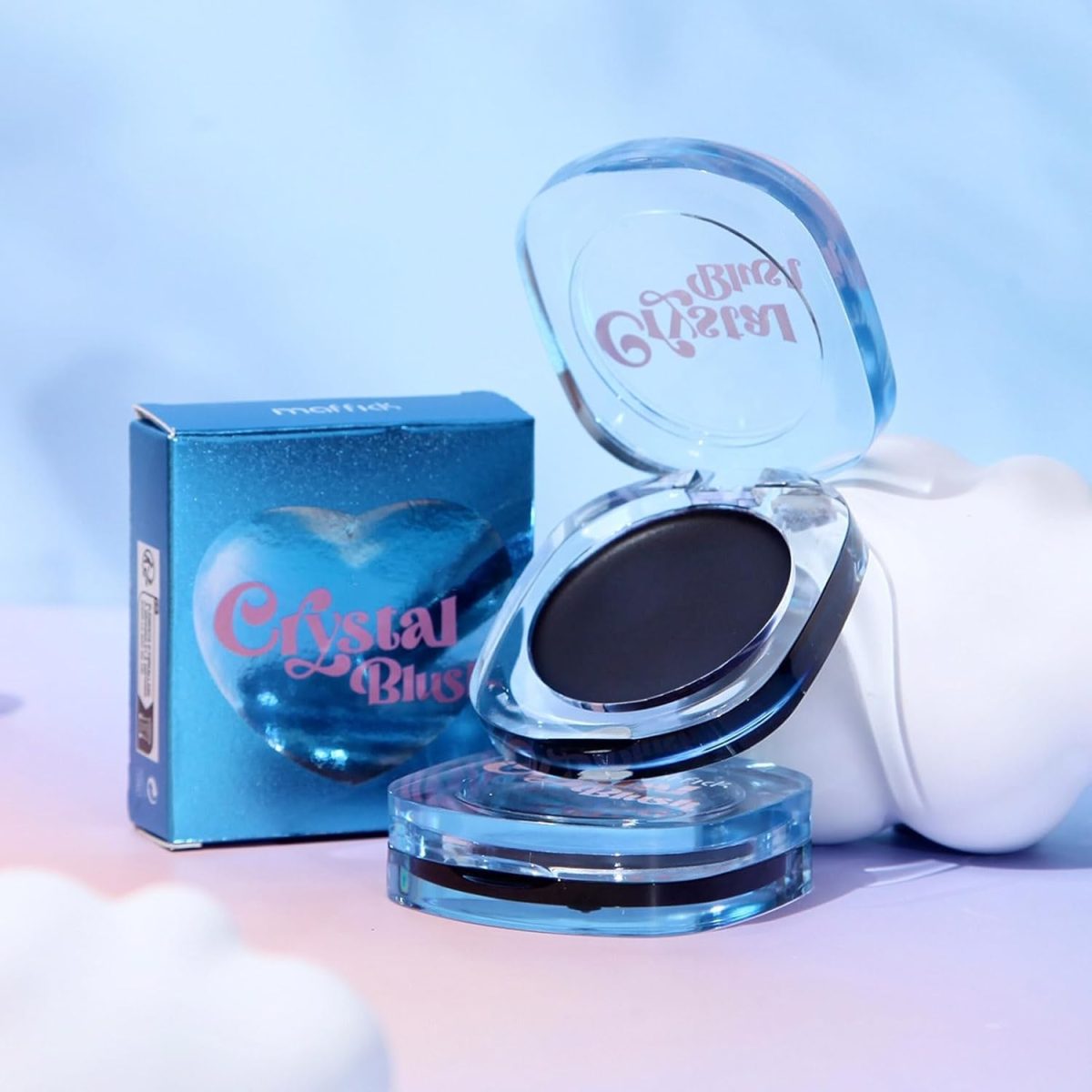 ⁦KASTWAVE Black Cream Blush, Color Changing Blush for Cheeks and Lips Tint Makeup, Black Blush PH Temperature Changing Tinted Cream Blush Long Lasting Blendable Dewy & Natural Finish for All Skin Tones⁩ - الصورة ⁦6⁩