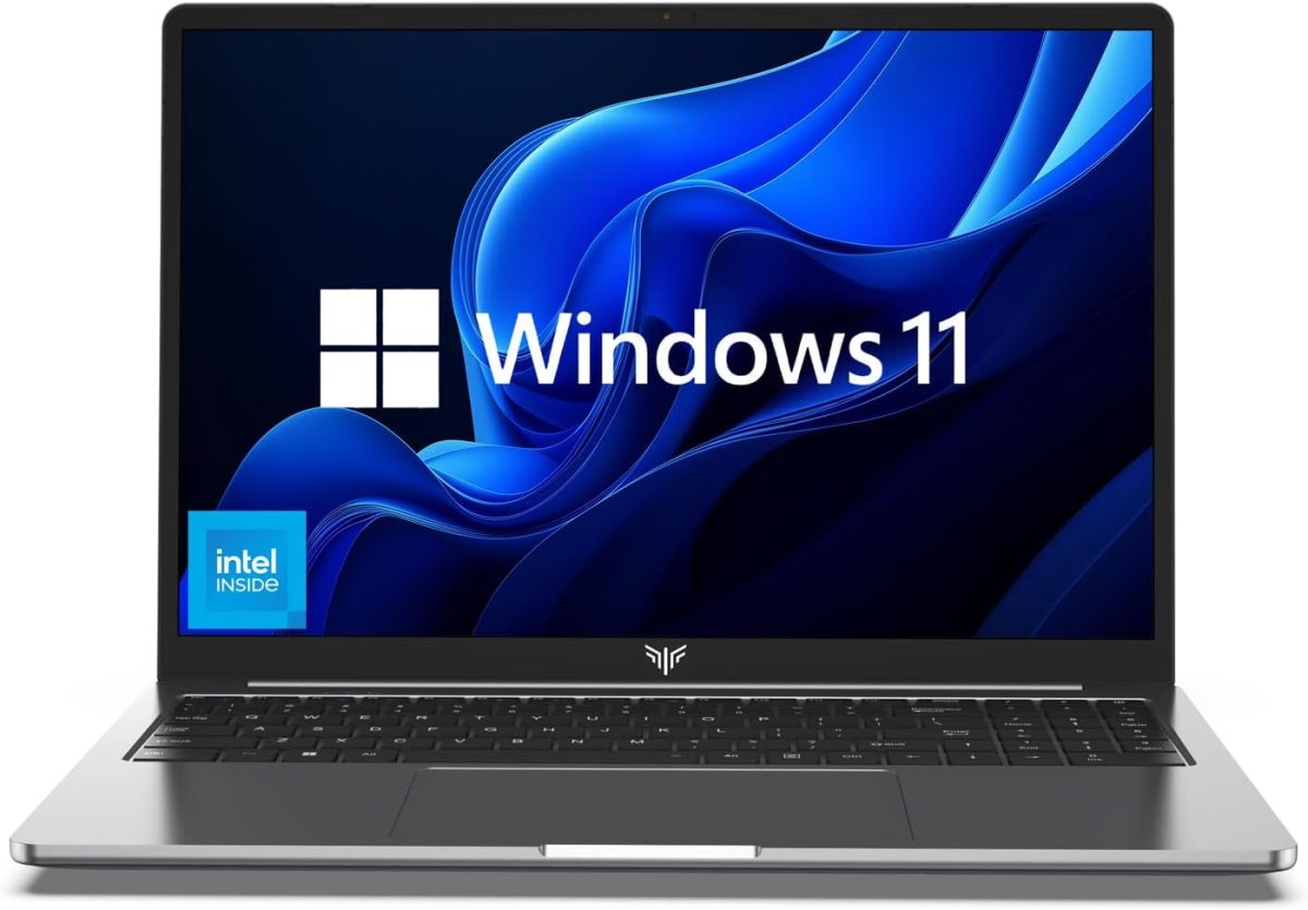KAIGERR 2025 Laptop, Laptop Computer with Intel Quad-Core Processor(Up to 3.6GHz), 16GB DDR4 512GB SSD Windows 11 Laptop, 15.6" IPS 1080P, Metal Shell, USB3.2