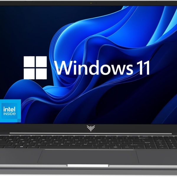 KAIGERR 2025 Laptop, Laptop Computer with Intel Quad-Core Processor(Up to 3.6GHz), 16GB DDR4 512GB SSD Windows 11 Laptop, 15.6" IPS 1080P, Metal Shell, USB3.2