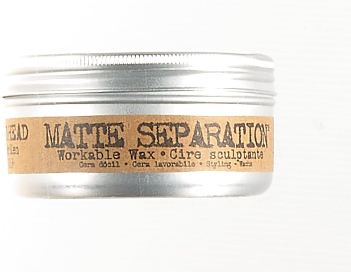 ⁦Bed Head for Men by Tigi Matte Separation Mens Hair Wax for Firm Hold 85 g⁩ - الصورة ⁦3⁩