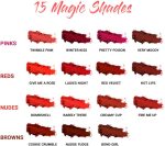 ⁦Biotique Natural Makeup Magicolor Lipstick, Winter Kiss⁩ - الصورة ⁦5⁩