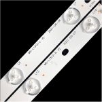 ⁦SHYHHTS 6V2W Tv Led Backlight Bar for MS-L1312 55inch 4Pairs/Set Tv Repair SN055LDU851-2H 55LDUCV6488-Y-2H CX550DLEDM LE5566⁩ - الصورة ⁦4⁩