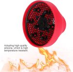 ⁦Cozy Hairdryer with Diffuser for Curly Hair Professional Universal Hair Diffuser, New Silicone Folding Hairdryer Hair Blower Diffuser Cover Styling Hairdressing Tool, For Curly Hair and Natural Hair⁩ - الصورة ⁦3⁩