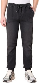 REDTAG Senior Boys Solid Jeans