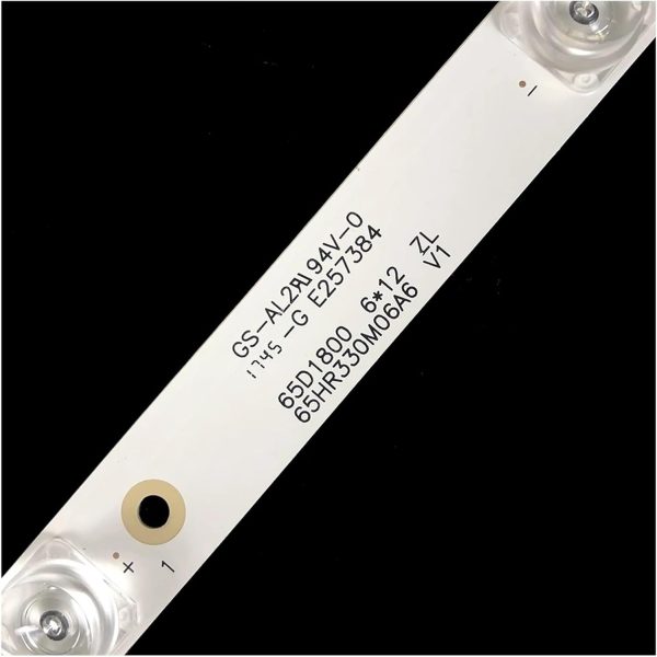 SHYHHTS 48 pcs 6V1.5W Square Lens LED Backlight for T.C/L 65inch 65HR330M06A6 V1 65D1800 TV Repair 65C4 TH-65FFX435Q 65D1800 65BX7600