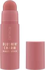 Catrice Blushin' Charm Multi Stick Blush No. 050, Brown, Instant Result, Natural, Radiantly Fresh, Vegan, Paraben-Free, Microplastic Particles, Nanoparticles Free, Pack of 1 (5.5 g)