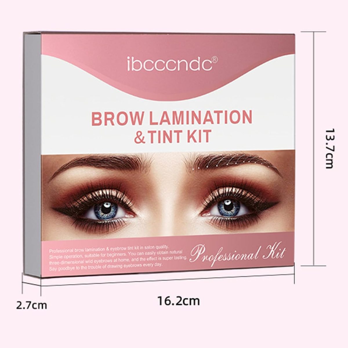 ⁦Eacam Brow lamination & tint kit DIY Eyebrows Lifting Styling Kit for Beautiful Eyebrows Long-lasting⁩ - الصورة ⁦5⁩