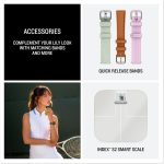 ⁦GARMIN LILY 2 ACTIVE LUNAR GOLD WITH BONE SILICONE BAND⁩ - الصورة ⁦6⁩