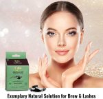 ⁦MinaiBrow Mina ibrow & Lash Black | Long Lasting (Stay Upto 6 Week) Natural Spot Colouring and Hair Tinting Powder in Capsule, Water and Smudge Proof | No Ammonia, No Lead with Up to 10 Applications⁩ - الصورة ⁦2⁩