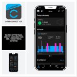 ⁦GARMIN LILY 2 ACTIVE LUNAR GOLD WITH BONE SILICONE BAND⁩ - الصورة ⁦5⁩