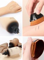 ⁦L&Wen Foundation Liquid with Magic Traceless Makeup Brush, Natural Lightweight Base Makeup Gift Set, Long Lasting, Moisturizing Nourishing, Cover Blemishes, Hide Pores 2WL⁩ - الصورة ⁦8⁩