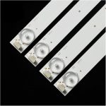 ⁦SHYHHTS 4Pcs/Set 742mm Backlight Led Tv Repair for S.ha/rp 40inch A-HWCQ40D675 LC-40LE265M LC-40LE275T Lc40le660x LC-40LE265X LC-40LE275X⁩ - الصورة ⁦3⁩