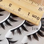 ⁦Khazna False Eyelashes, 5 Pairs Japanese Style Makeup Thick Eyelash Extension, Cosplay Makeup Eyelashes, Reusable Handmade Lashes for Eye Makeup⁩ - الصورة ⁦8⁩