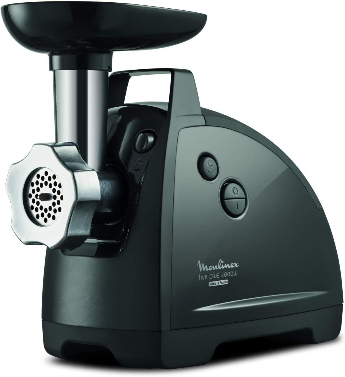 MOULINEX Meat Mincer | HV8 Plus 4IN1 Meat Grinder | 2000 W | Black | Stainless Steel | 2 Years Warranty | ME682827