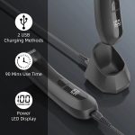 ⁦NALACAL Men's Intimate Razor with LED Light & Display, Body Groomer Shaver, IPX7 Waterproof Electric Razor with Recharge Dock, Replaceable Device, Ceramic Blade Heads, USB Charging, Gift for Men⁩ - الصورة ⁦6⁩