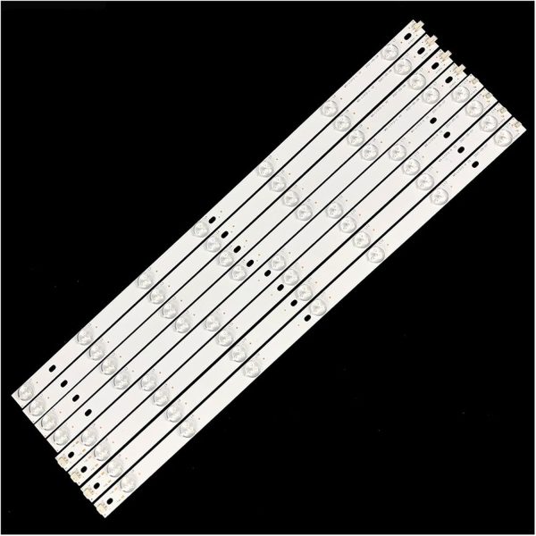 SHYHHTS 6V2W Tv Led Backlight Bar for MS-L1312 55inch 4Pairs/Set Tv Repair SN055LDU851-2H 55LDUCV6488-Y-2H CX550DLEDM LE5566