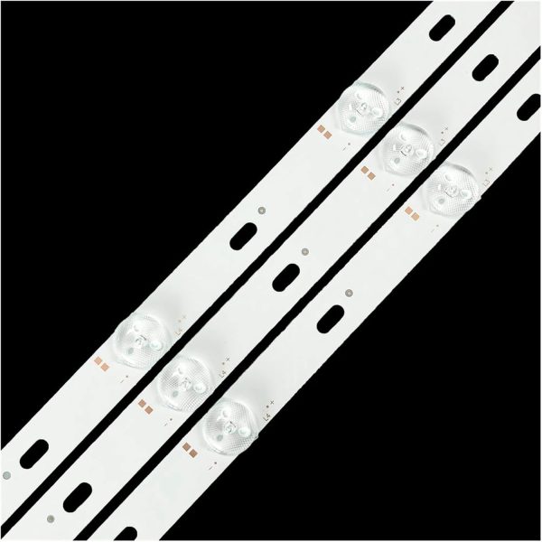 SHYHHTS 3pcs 590mm 3V Led Backlight TV Lens for K.ON/KA 32inch JL.D32061235-083IS-F LED32G200 LSC320AN10 H32C7300K