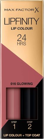 Max Factor Lipfinity Lipstick - 016 Glowing, 0.14 oz