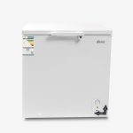 Ugine Chest Freezer 198 Liters, 6.9 Cu.Ft,D-Frost,White - UCFK198