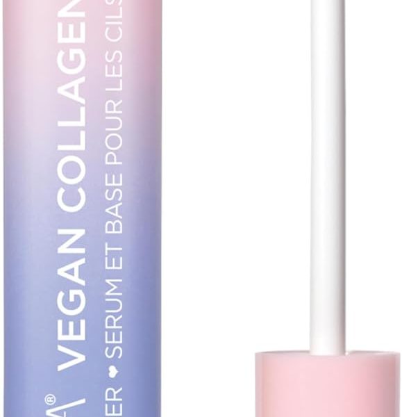 Pacifica Beauty Vegan Collagen Lash Serum and Clear Mascara Primer, Makeup, Conditioning Vitamin E and Vitamin B, Fluffy Lashes, Lash Primer, Cruelty Free, Silicone Free, Clean Makeup,0.24 oz(1 Count)