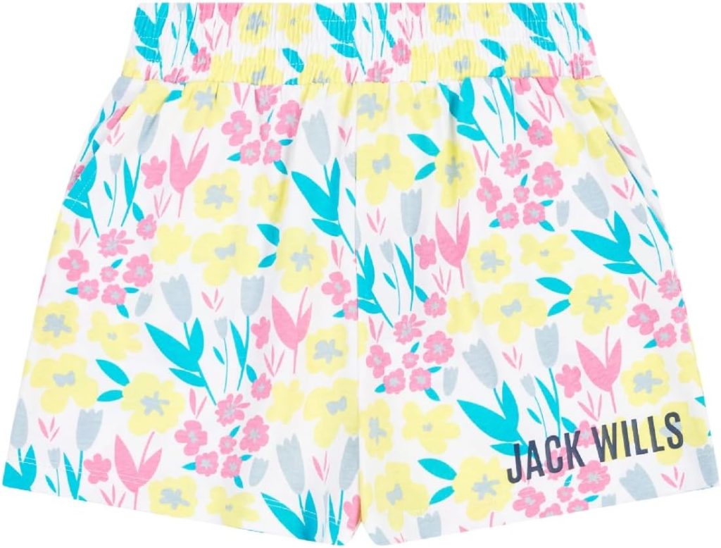JACK WILLS Girls JWS5296002 Jack Wills Floral Shorts