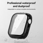 ⁦T Tersely Case and Screen Protector for Huawei Watch Fit 4 Pro, All-around Anti Scratch Shockproof Protective Hard PC Full Cover Tempered Glass Compatible with Huawei Watch Fit 4 Pro (Black)⁩ - الصورة ⁦6⁩
