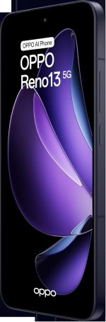 ⁦Oppo Reno13 Dual-SIM 256GB ROM + 12GB RAM (GSM Only | No CDMA) Factory Unlocked 5G Smartphone (Blue) - International Version⁩ - الصورة ⁦5⁩