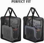 ⁦Jectse Slushie Machine Travel Bag, Oxford Cloth Portable Storage Bag with Shoulder Strap, Large Capacity Outdoor Drink Maker, Easy Carry for Cords, Straws, and Cup Lids⁩ - الصورة ⁦6⁩