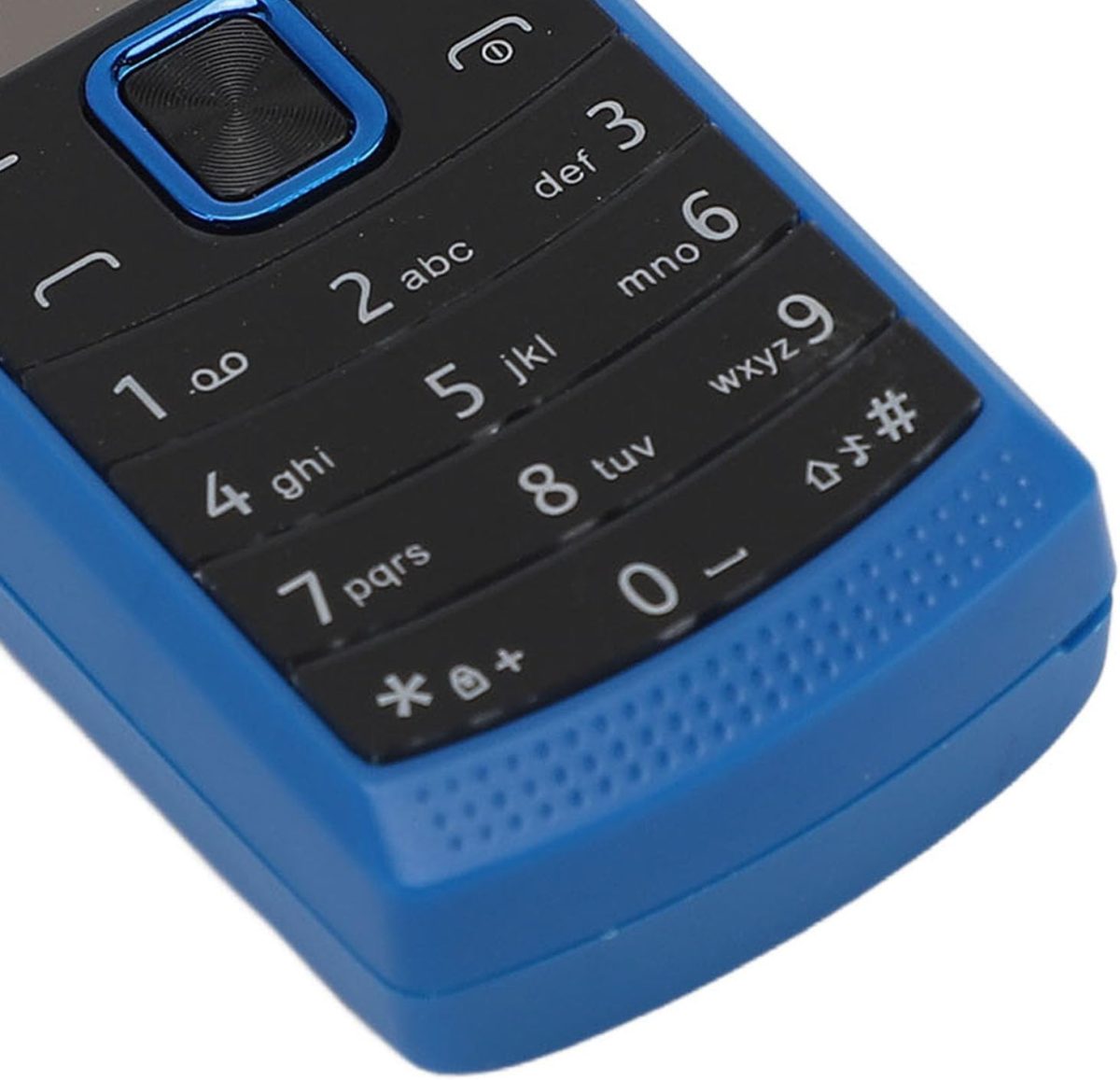 ⁦Smallest Mobile Phone, Miniature Phone Music Player Portable for Home (Blue)⁩ - الصورة ⁦8⁩