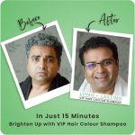 ⁦VIP Hair Color Shampoo Pearl 180 ml Black⁩ - الصورة ⁦7⁩