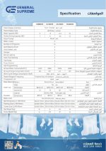 ⁦General Supreme Washing Machine Automatic Top Load 20 KG, 10 Programs, Dark Silver,GS20B25K⁩ - الصورة ⁦9⁩