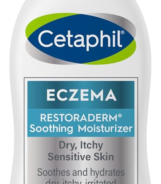 Cetaphil Soothing Moisturizer, For Eczema Prone Skin, For Dry, Itchy, Irritated Skin, Fragrance and Parabens Free, 295ml